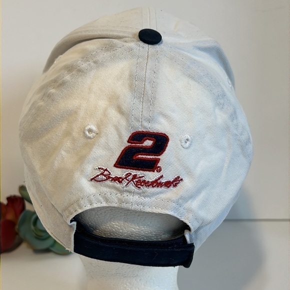 Team Penske Men’s Miller Lite White Brad Keselowski 2 NASCAR Cap O/S - Picture 4 of 12